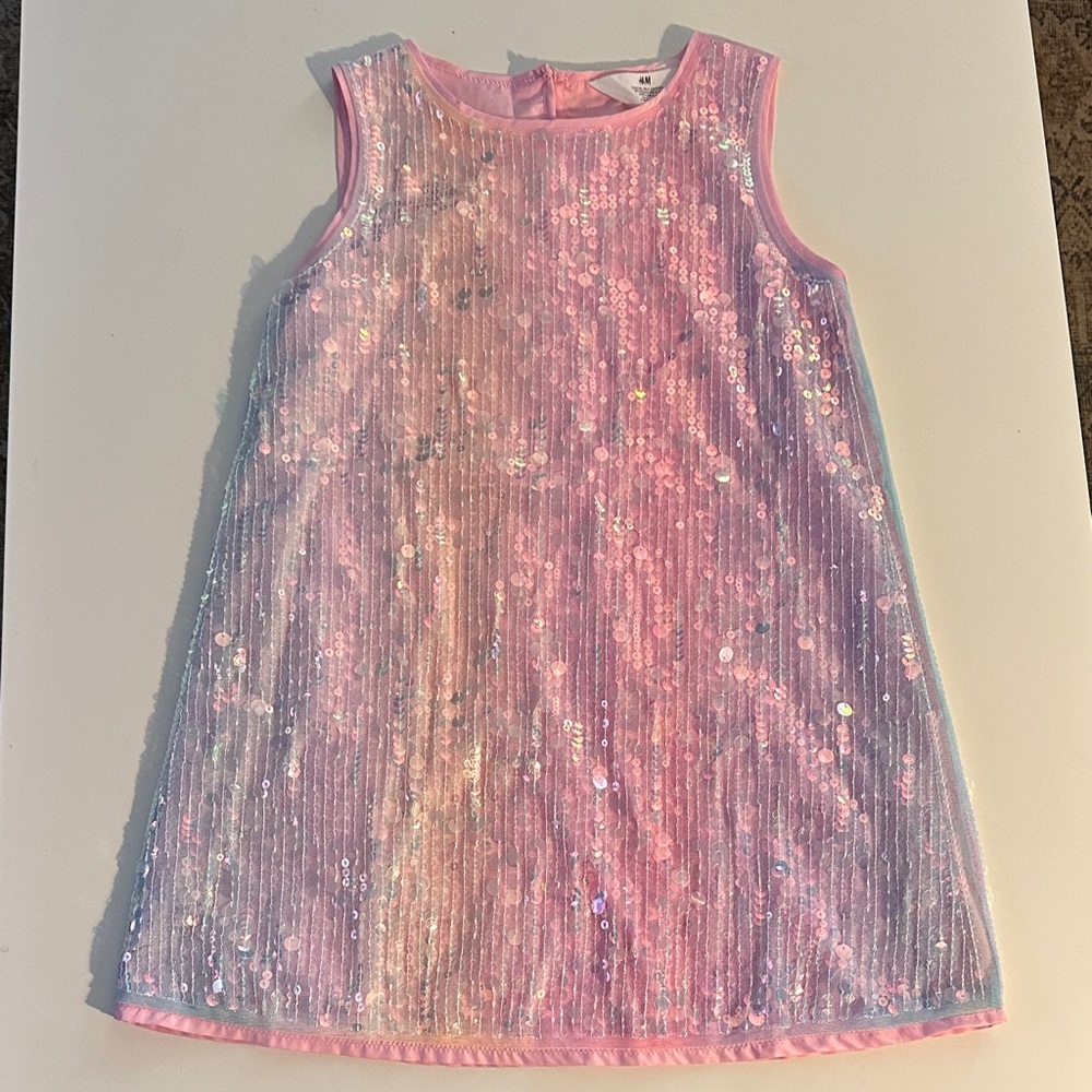 H&M Pink Sequin Dress